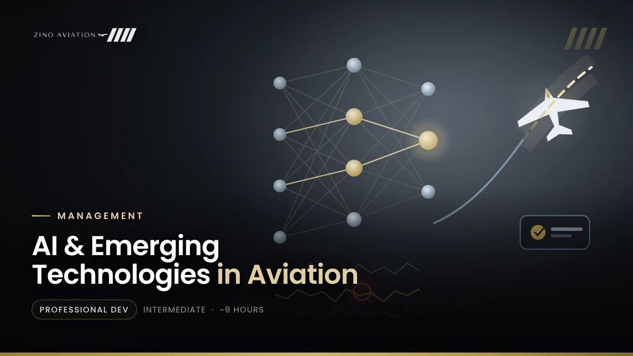 AI & Emerging Technologies in Aviation course artwork