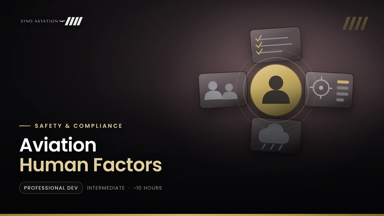 Aviation Human Factors course artwork