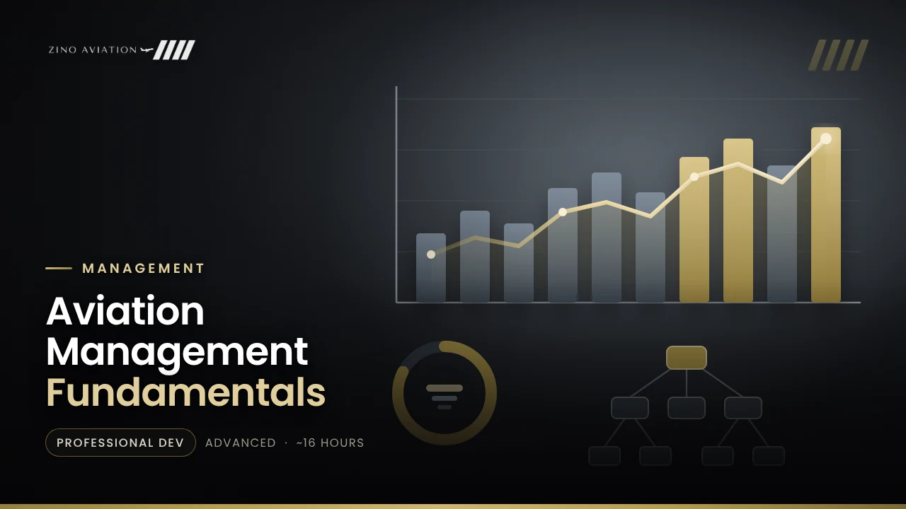 Aviation Management Fundamentals course artwork