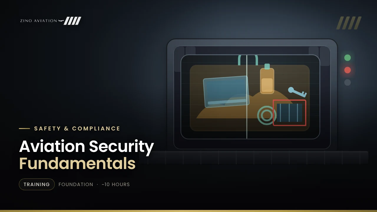 Aviation Security Fundamentals course artwork