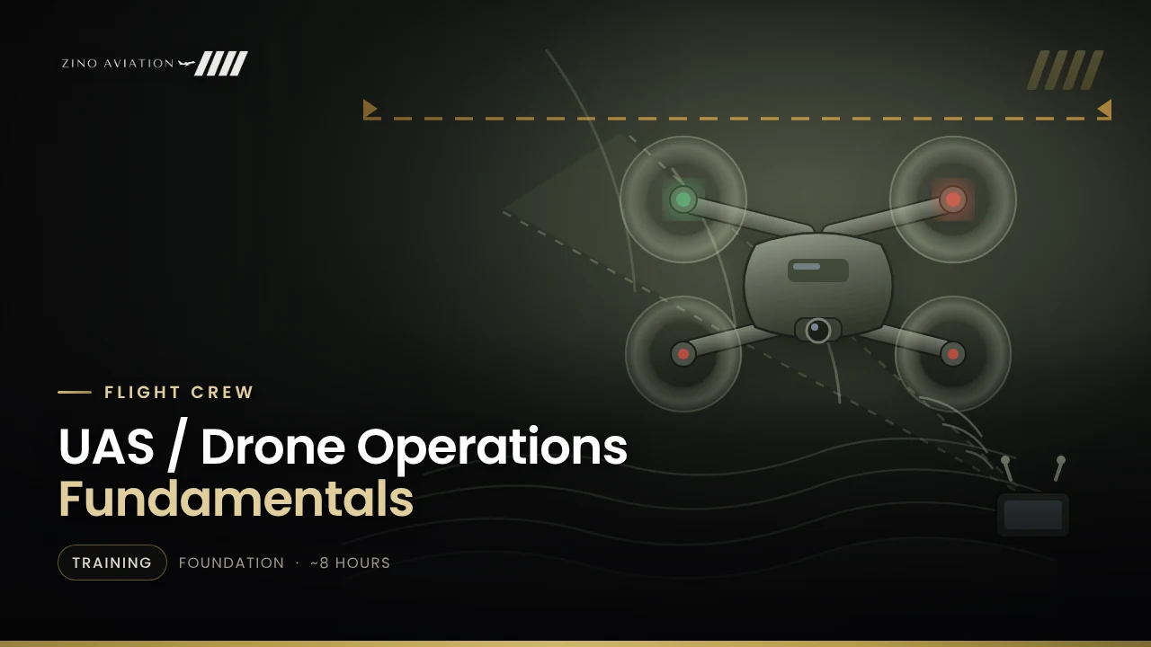 UAS / Drone Operations Fundamentals course artwork